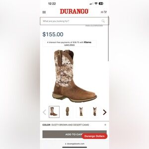 Durango Men’s Boots